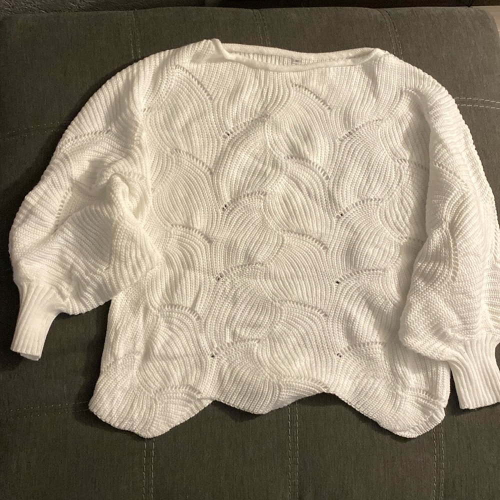 White sweater
